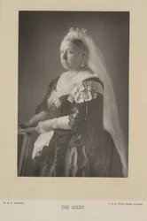 Dronning Victoria. Dronning af Det Forenede Kongerige af Storbritannien og Irland, og (fra 1876) kejserinde af Indien. Portræt.