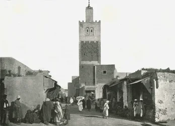 Gade i Tunis, Tunesien, 1895.