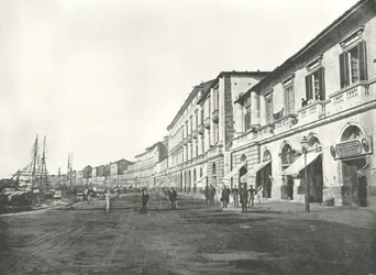 Marinaen, Messina, Sicilien, Italien, 1895.