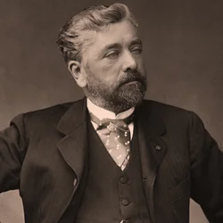 Portræt af Gustave Eiffel. 1889 (foto)