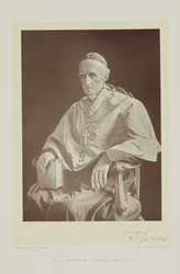 Portræt af kardinal Henry Edward Manning (1808-92)