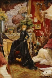 Portræt af Sarah Bernhardt