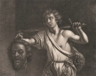 David med Goliats hoved