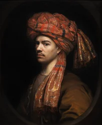 Selvportræt med turban