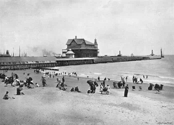 The Pier, Lowestoft, c1896