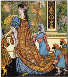 "Beauty and the Beat": Illustration af Walter Crane (1845-1915)