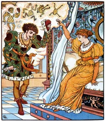 "Kongedatteren og frøen" af Jakob og Wilhelm Grimm