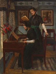 Musiktimen, ca. 1890.