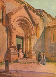 Stykkets våbenhus i San Quirico D