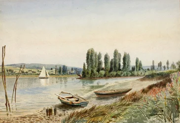 Landskab, 1883.