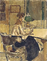 Christine Drummond Sickert, født Angus, køber et gendarmeri