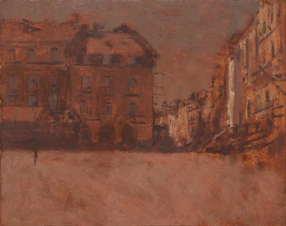 La Grande Rue, Dieppe (olie på lærred)