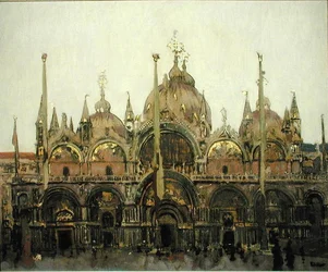 Markus, Venedig, ca. 1895-96 (olie på lærred)