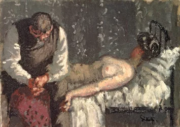 Mordet i Camden Town, eller Hvad skal vi gøre for huslejen?, ca. 1908-9