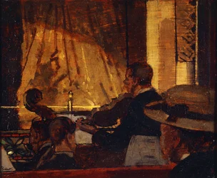 The Pit at the Old Bedford, ca. 1889