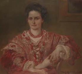 Portræt af Dorothea A. Dreier (1870