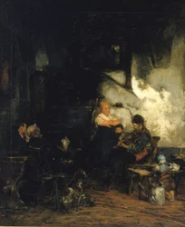 Kroen, Tyskland, ca. 1873.