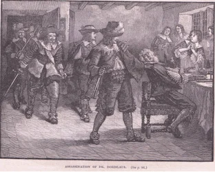 Mordet på dr. Dorislaus, AD 1649