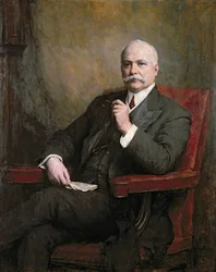 Portræt af Sir Edward Hopkinson Holden (1848-1919) First Baronet 1911