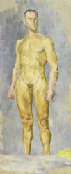 Mand nøgen