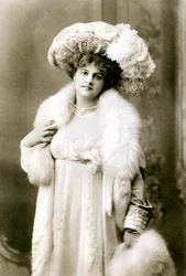 Marie Studholme 1875-1930, engelsk skuespillerinde, 1900-tallet.