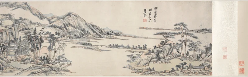 Green Peaks under Clear Sky: Efter Huang Gongwang, 1703-1708.