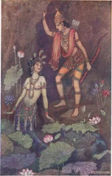 Arjuna og flodenymfen
