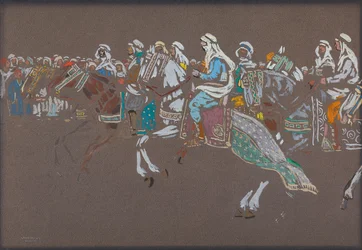 Arabisk kavaleri, 1905.