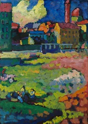 München – foran byen