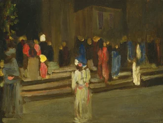 Park of Saint Cloud, indgang, 1906