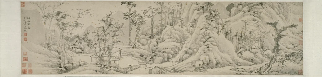 Efterårsbjerge 秋山圖