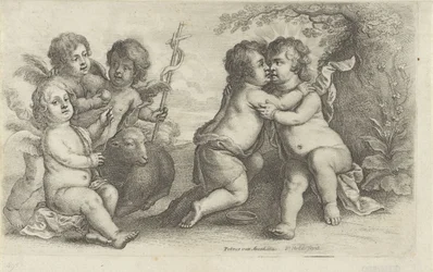 Kristus, Johannes og tre keruber Paedopaegnion (serietitel)