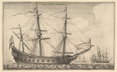 Hollandsk krigsskib, 1647.