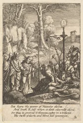 Jesus konfronterer sine modstandere, 1625-77.