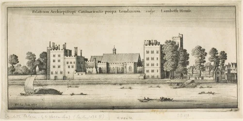 Lambeth Palace fra floden