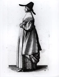 Købmandskone, 1640