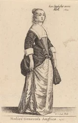 En generøs engelsk kvinde, 1644.