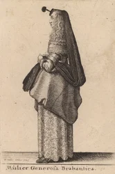 Den generøse kvinde af Brabant, 1643.