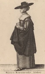 Kvinden fra Wien, Østrig, 1643.