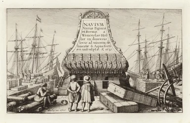 Skibe i forskellige former og former