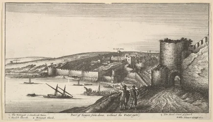 En del af Tanger fra omkring, uden vandporten, 1670.
