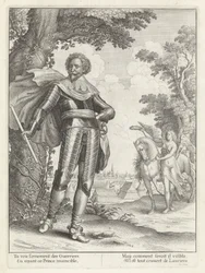 Portret van Frederik Hendrik, prins van Oranje Historien om indtoget af den mest kristne konges dronningemoder i de forenede provinser i Holland. (serietitel)