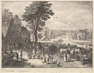 Den lige kanal, 1650.