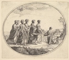 Døtrene af Aglaura Mercury og Herse, ca. 1646.