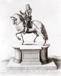 Statuen af kong Charles den 1. ved Charing Cross