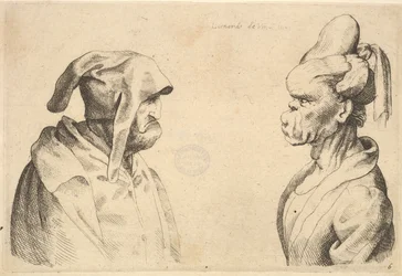To deforme hoveder mod hinanden, 1625-77.