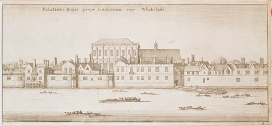 Udsigt over Whitehall, 1645
