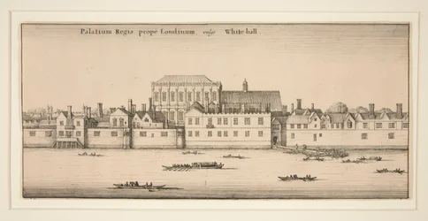 Whitehall set fra floden