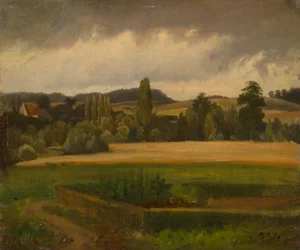 Landskab fra Gräfenberg - Studie