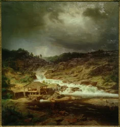 W.Holmberg, Kyrö-vandfaldet